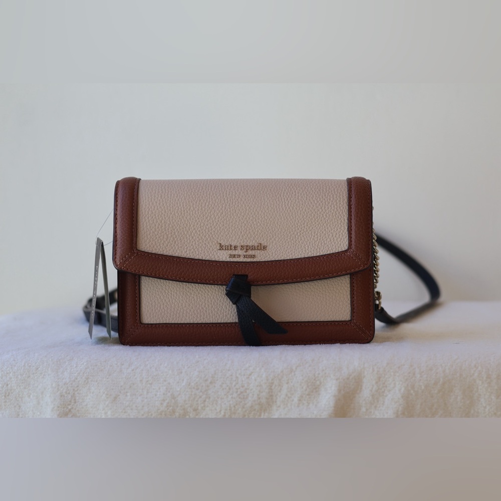 Kate Spade Knott Colorblocked Flap Crossbody bag